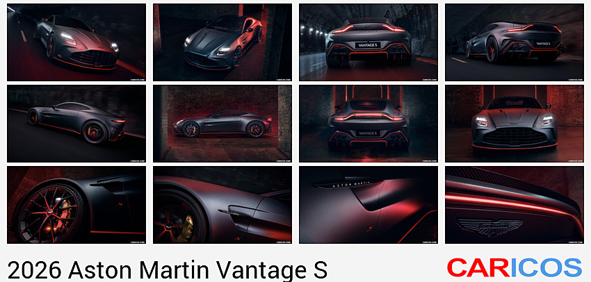Aston Martin Vantage S | 2026MY | Front Three-Quarter