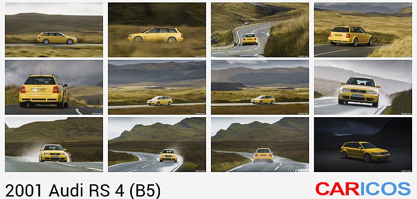 2001 Audi RS 4 (B5; UK-Spec) | Side