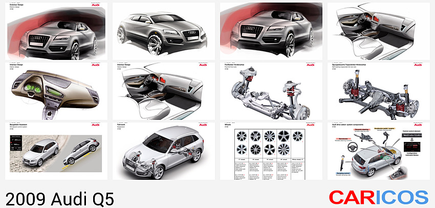 Audi Q5 (2009)  | Design Sketch