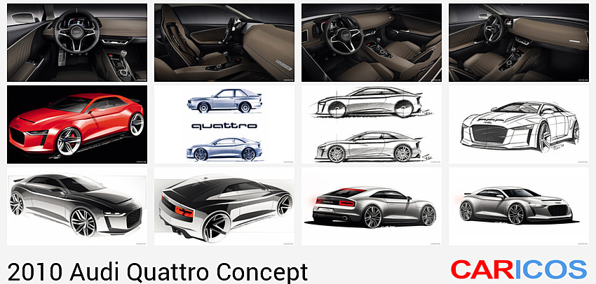 Audi Quattro Concept | 2010MY |   | Steering Wheel