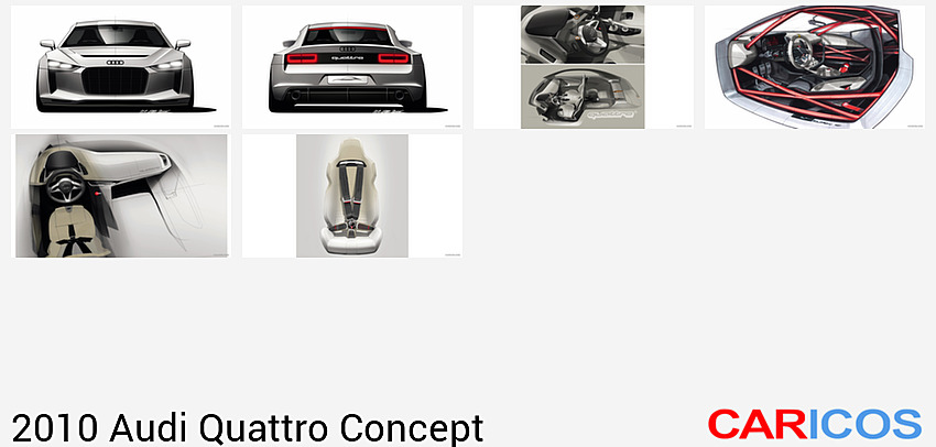 Audi Quattro Concept | 2010MY |   | Design Sketch