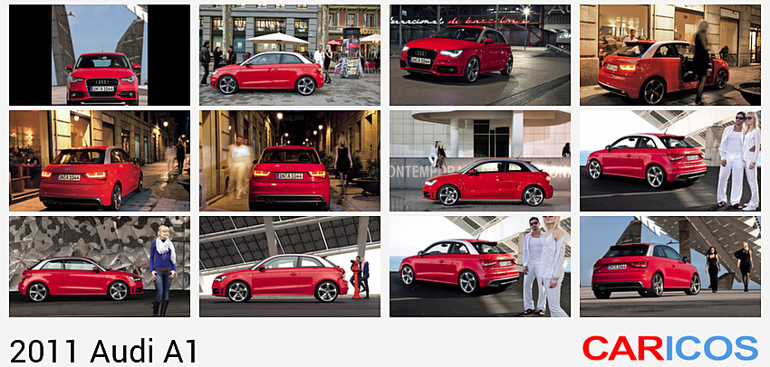 Audi A1 | 2011MY | Front Angle View Photo