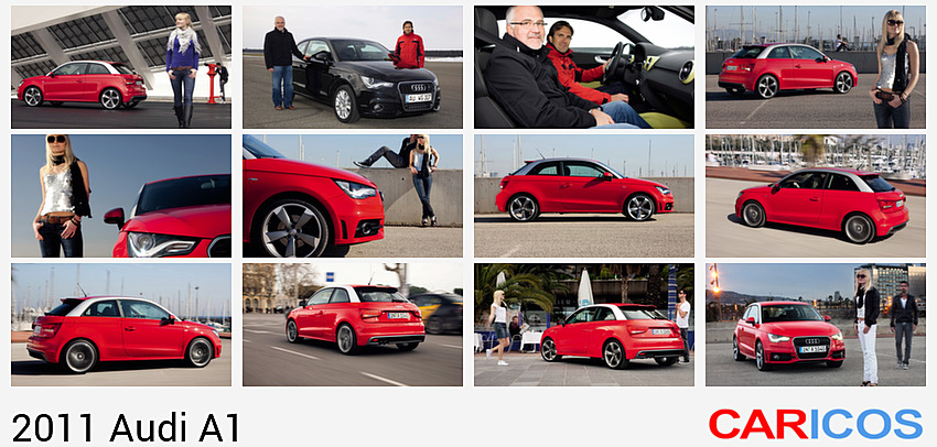 Audi A1 | 2011MY | Side View Photo