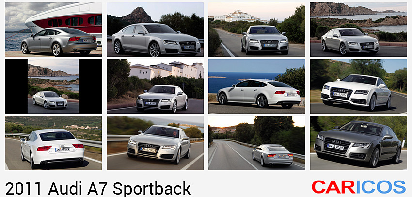 Audi A7 Sportback (2011)  | Rear Left Quarter 