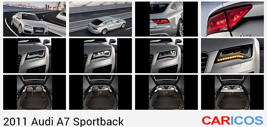 Audi A7 Sportback (2011)  | Front Right Quarter 