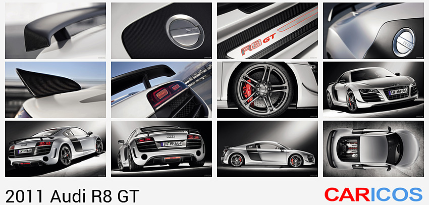 Audi R8 GT | 2011MY | Rear Wing (Spoiler) | 