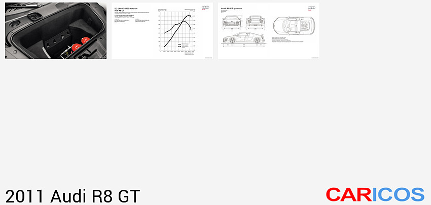 Audi R8 GT | 2011MY | Boot | 