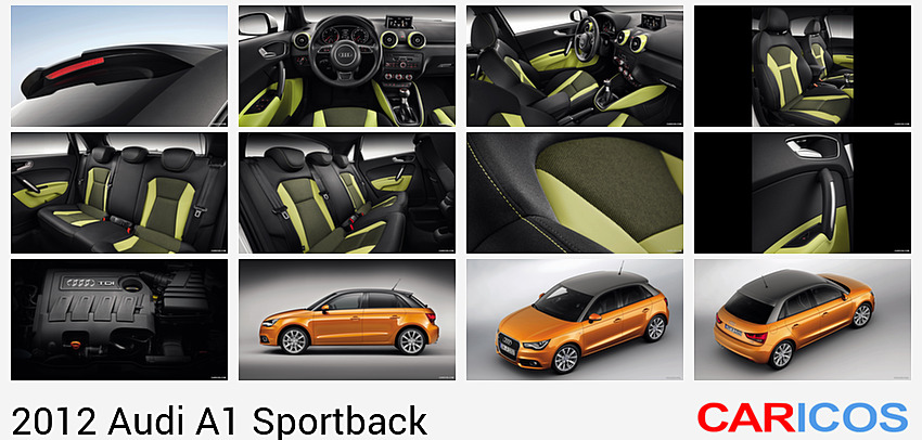 Audi A1 Sportback (2012) S line | Spoiler