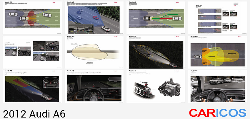 Audi A6 | 2012MY | adaptive cruise control | 