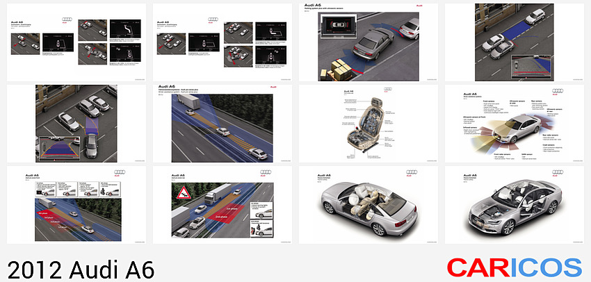Audi A6 | 2012MY | Park assist | parking procedure | 