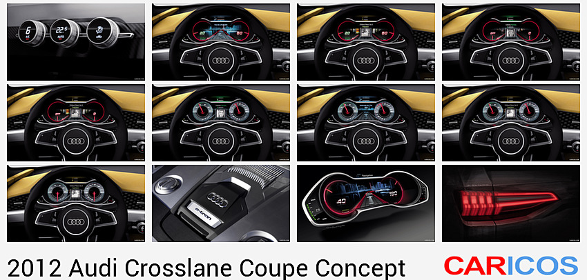 Audi Crosslane Coupe Concept  | Interior Detail
