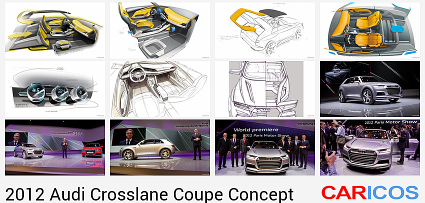 Audi Crosslane Coupe Concept Interior | Design Sketch