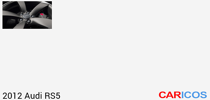 Audi RS5 | 2012MY |   | Wheel