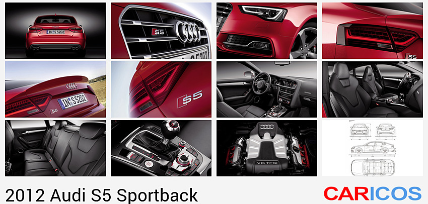 Audi S5 Sportback (2012)  | Rear 
