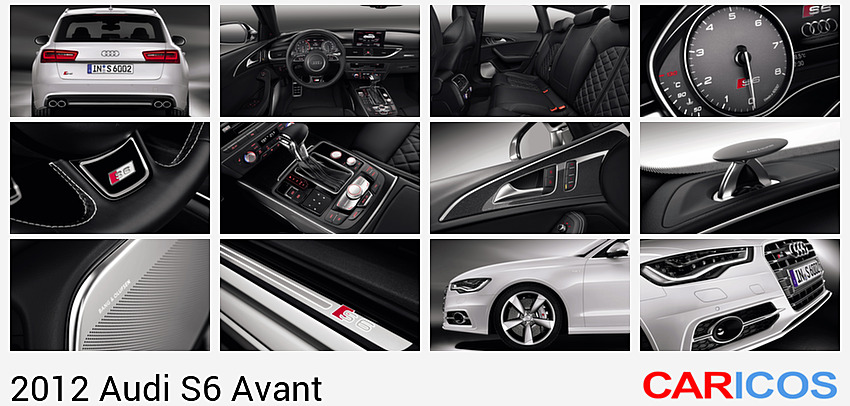 Audi S6 Avant | 2012MY | | Rear