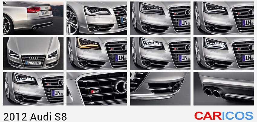 Audi S8 | 2012MY |   | Rear