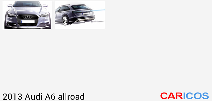 2013 Audi A6 AllRoad | Design Sketch