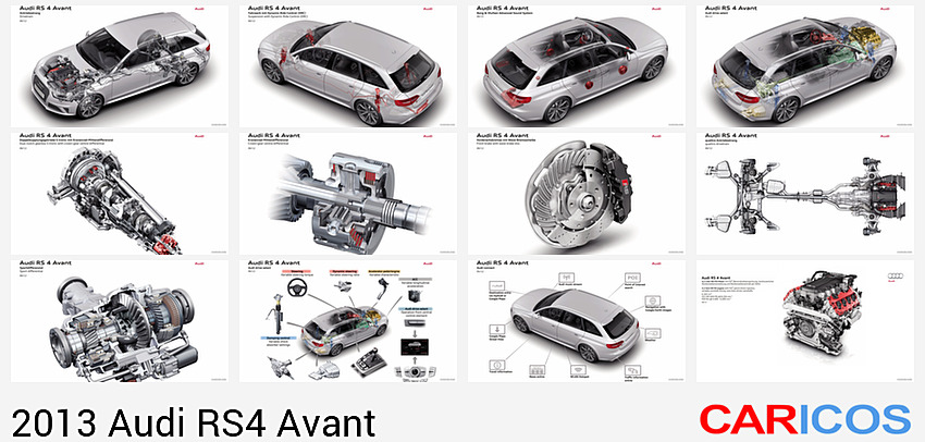 Audi RS4 Avant | 2013MY |  Drivetrain | 