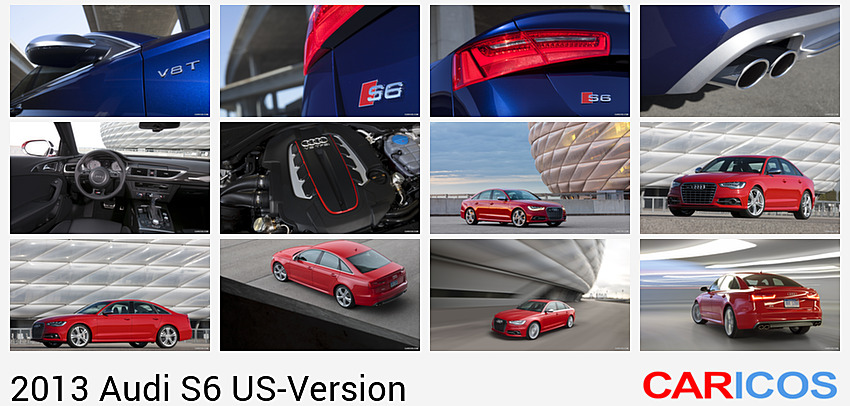 Audi S6 US-Version (2013) Estoril Blue | Mirror