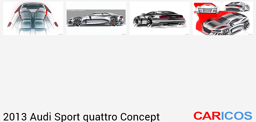 Audi Sport quattro Concept (2013)  | Design Sketch