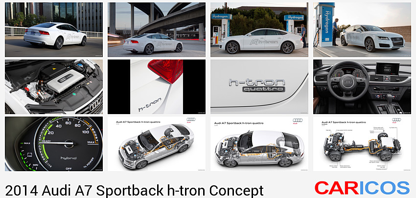 2014 Audi A7 Sportback h-tron quattro Concept | Rear
