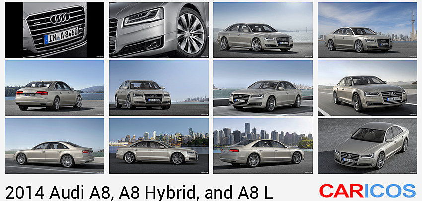 Audi A8 (2014) 4.0 TFSI quattro | Grille