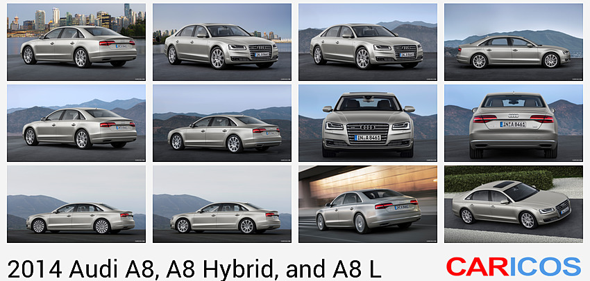 2014 Audi A8 L W12 6.3 FSI quattro  | Rear