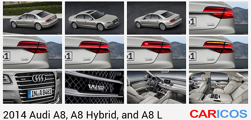 2014 Audi A8 L W12 6.3 FSI quattro  | Top