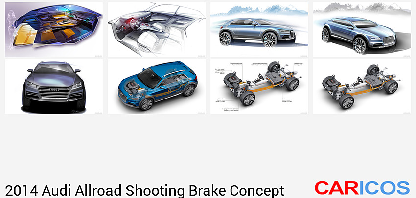 Audi Allroad Shooting Brake Concept (2014) Interior | Design Sketch