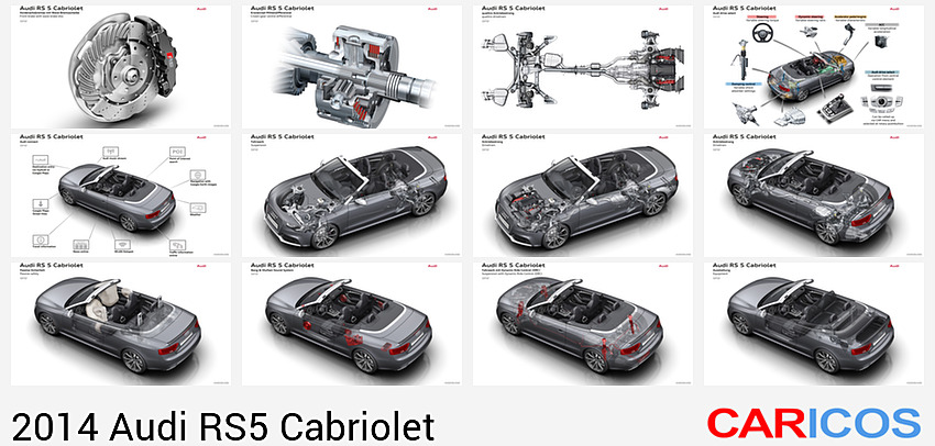 Audi RS5 Cabriolet | 2014MY |  Front Wave Brake Disc | 