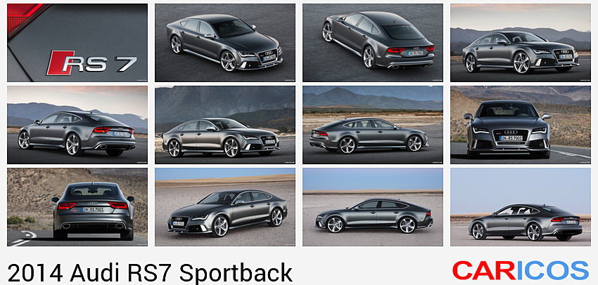 Audi RS7 Sportback | 2014MY |  Daytona Grey Matt | Badge