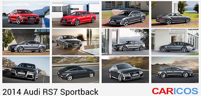 Audi RS7 Sportback | 2014MY |  Misano Red | Front