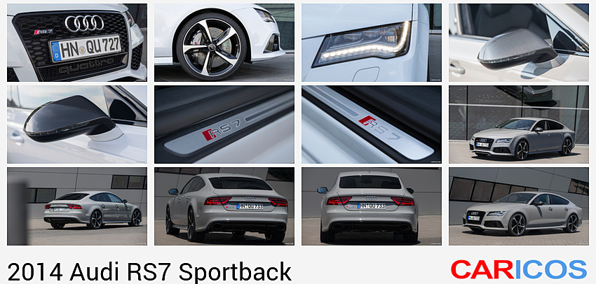 Audi RS7 Sportback | 2014MY |  Suzuka Grey Metallic | Grille