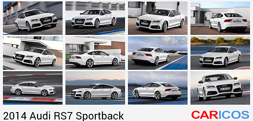 Audi RS7 Sportback | 2014MY |  Suzuka Grey | Front