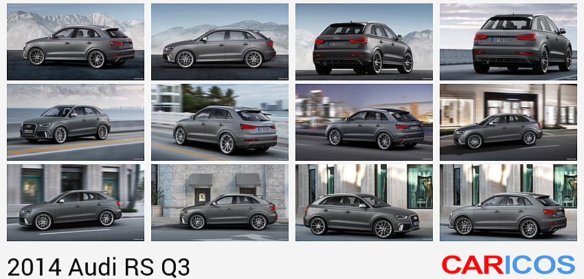 Audi RS Q3 (2014) Daytona Grey Matt | Side