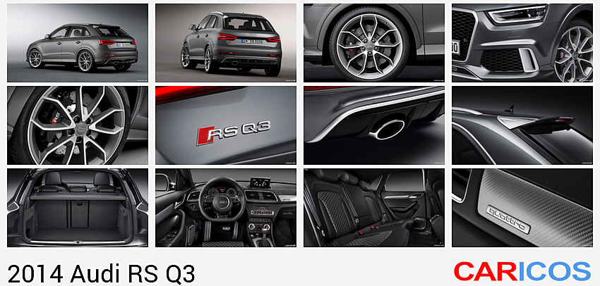 Audi RS Q3 (2014) Daytona Grey Matt | Rear