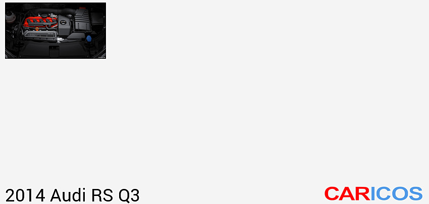 Audi RS Q3 (2014) 2.5 lt. TFSI | Engine