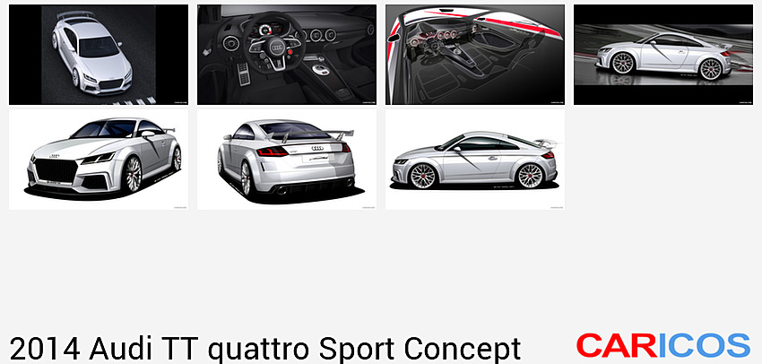 Audi TT quattro Sport Concept | 2014MY |   | Top