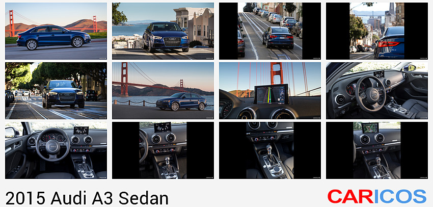 Audi A3 Sedan | 2015MY |  (US-Version) | Side