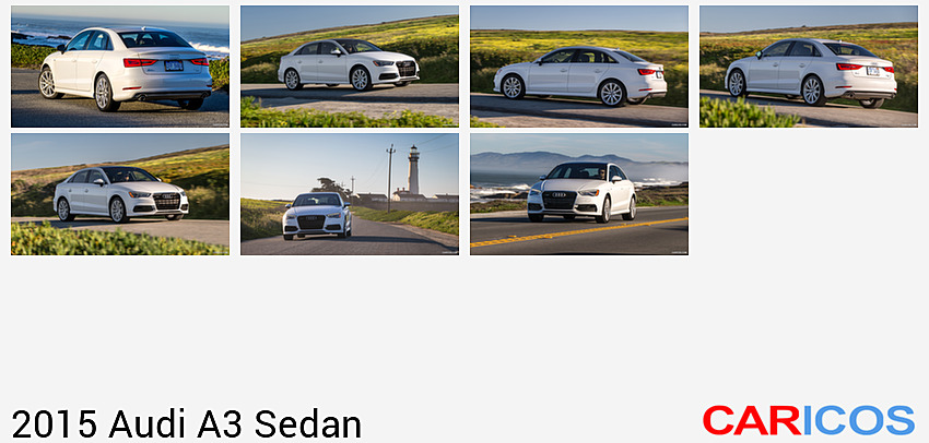 Audi A3 Sedan | 2015MY |  (US-Version) | Rear