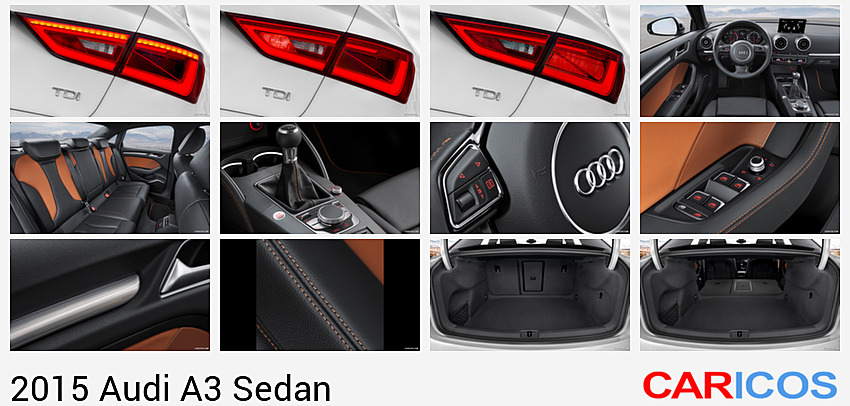 Audi A3 Sedan | 2015MY |   | Tail Light