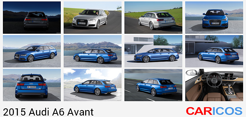 Audi A6 Avant | 2015MY |  (Florett Silver) | Rear