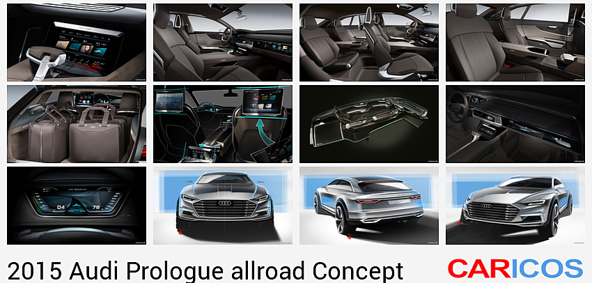 Audi Prologue allroad Concept | 2015MY |   | Central Console