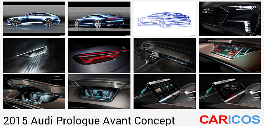 Audi Prologue Avant Concept | 2015MY |   | Design Sketch