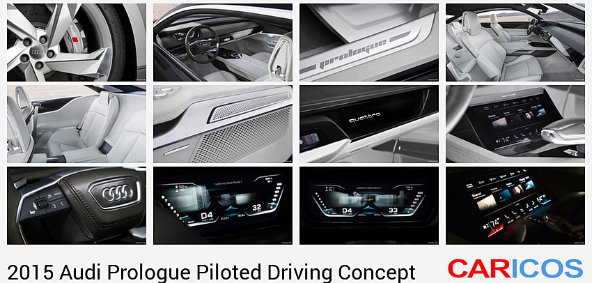 Audi Prologue Piloted Driving Concept | 2015MY |   | Wheel