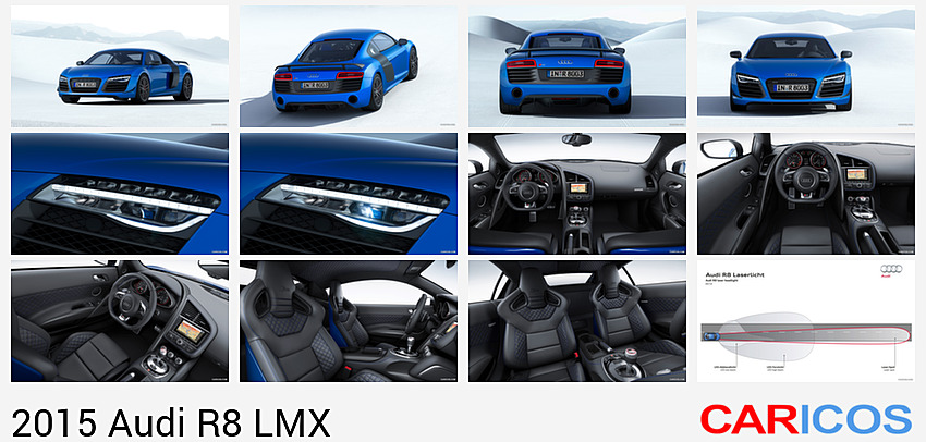Audi R8 LMX | 2015MY |  (Ara Blue Crystal Effect) | Front