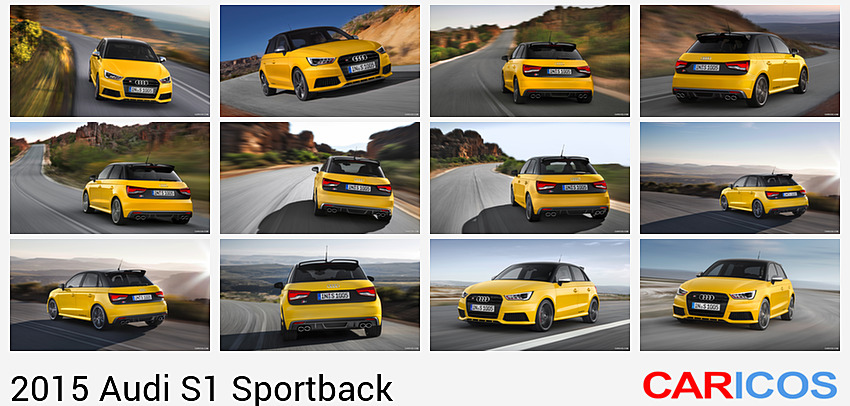 Audi S1 Sportback | 2015MY |  Vegas Yellow | Front
