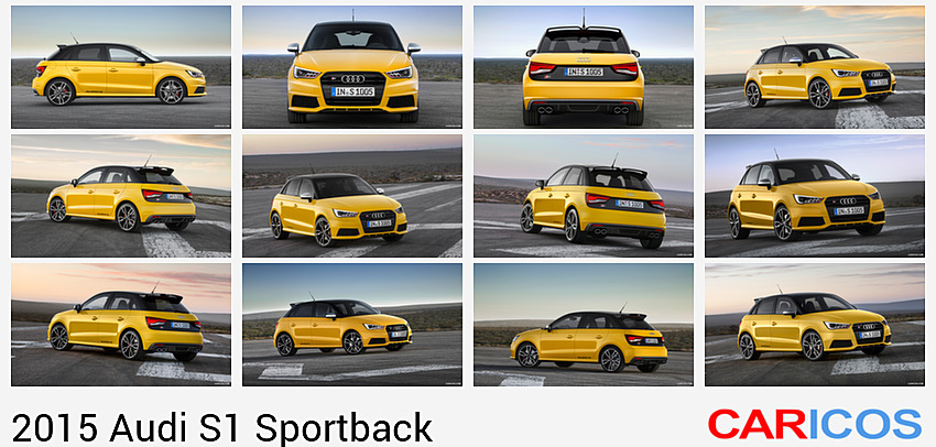Audi S1 Sportback | 2015MY |  Vegas Yellow | Side