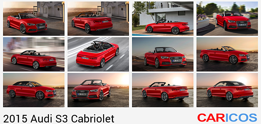 Audi S3 Cabriolet | 2015MY |  Misano Red | Front