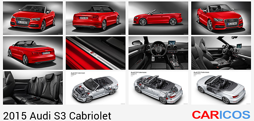 Audi S3 Cabriolet | 2015MY |  Misano Red | Front